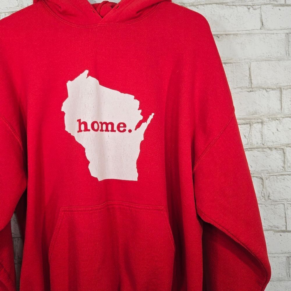 Wisconsin "Home" hoodie - Picture 2 of 15
